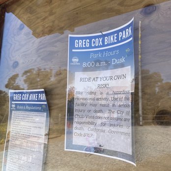 The Greg Cox Bike Park - Hours - Parks Near Me - Chula Vista, California The Greg Cox Bike Park - Hours - Parks Near Me - Chula Vista, California
