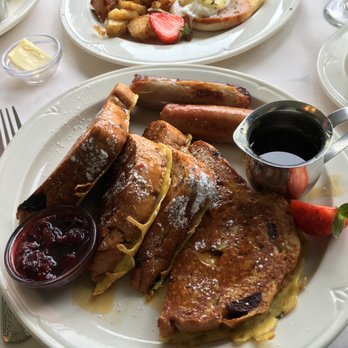 Bay View Inn - Cherry French toast (bread is baked in-house) - Hotels Near Me - Petoskey, Michigan Bay View Inn - Cherry French toast (bread is baked in-house) - Hotels Near Me - Petoskey, Michigan