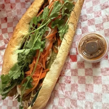 Mi Bistro - Grilled pork banh mi - Sandwiches Near Me - Stockton, California