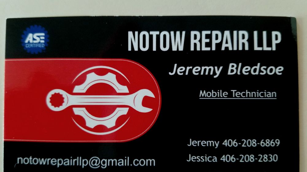 NOTOW REPAIR Updated September 2024 Billings, Montana Auto Repair Phone Number Yelp
