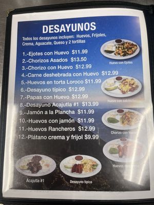 Menu photo 1 Puerto De Acajutla Restaurant Hawthorne, CA Menu photo 1 Puerto De Acajutla Restaurant Hawthorne, CA
