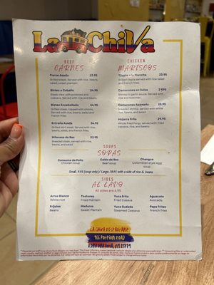 Menu photo 3 La Chiva Restaurant Lake Ronkonkoma, NY Menu photo 3 La Chiva Restaurant Lake Ronkonkoma, NY