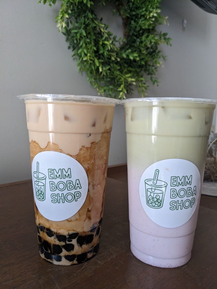 Emm Boba Shop Logo