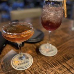 The Prohibition (L) and Berry Dry Spritzer (R)