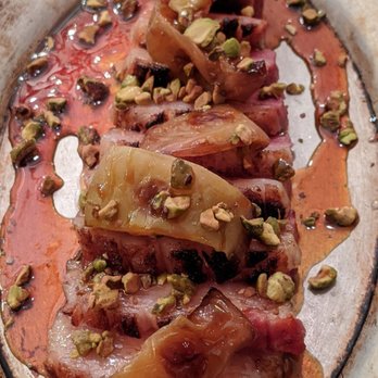 Nightingale - Roasted pork belly with apples - Live/Raw Food Near Me - Vancouver, British Columbia