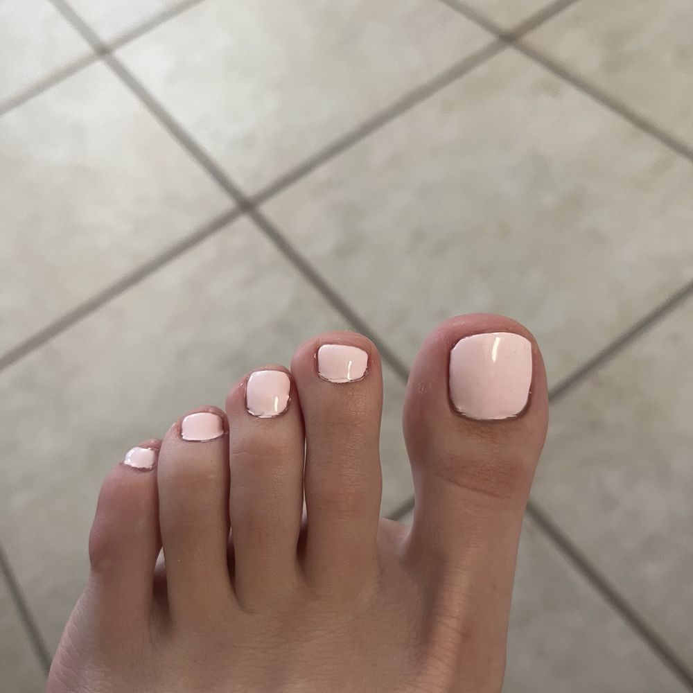 Don't get a gel pedicure. This was $52. Don't get a gel pedicure. This was $52.