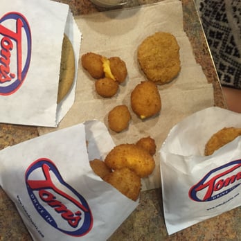 Tom's Drive In - Kid's meal - chicken nuggets with cheese curds. Cookie for dessert. - Fast Food Near Me - Neenah, Wisconsin Tom's Drive In - Kid's meal - chicken nuggets with cheese curds. Cookie for dessert. - Fast Food Near Me - Neenah, Wisconsin