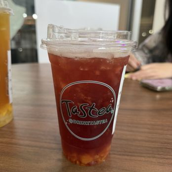 Tastea  - Peach me sweetea - Bubble Tea Near Me - Houston, Texas