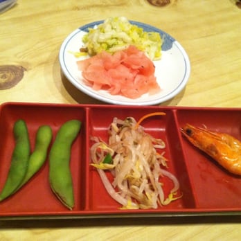Yanagi Sushi - Side dishes are old looking... - Japanese Near Me - Honolulu, Hawaii Yanagi Sushi - Side dishes are old looking... - Japanese Near Me - Honolulu, Hawaii