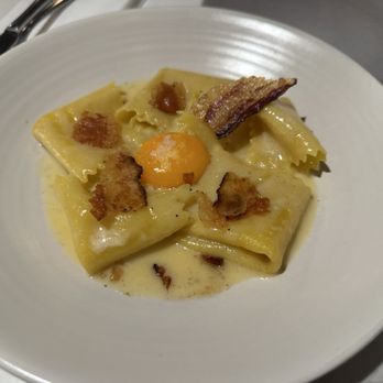 Bancone - Handkerchief carbonara - Italian Near Me - London, XGL Bancone - Handkerchief carbonara - Italian Near Me - London, XGL