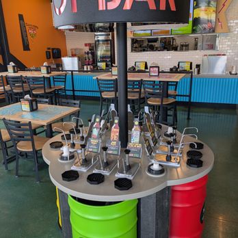 Tijuana Flats - Hot sauce bar with 12 options - Mexican Near Me - Louisville, Kentucky Tijuana Flats - Hot sauce bar with 12 options - Mexican Near Me - Louisville, Kentucky