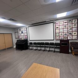 Middlesex Public Library - Facing the projector