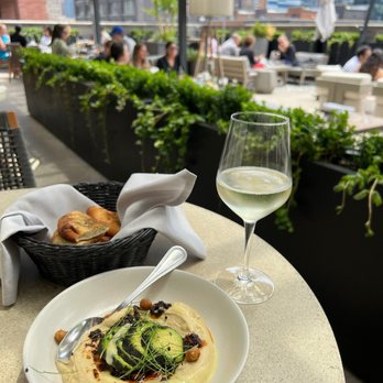 Aba - Smoky garlic hummus - Mediterranean Near Me - Chicago, Illinois