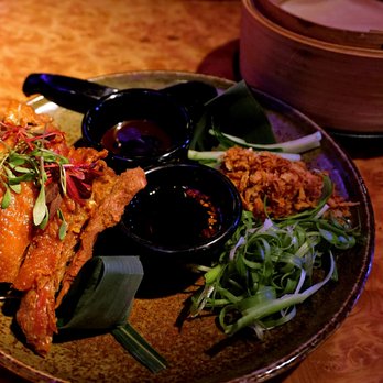 Tattu - 1/2 Aromatic Duck Pancakes: Szechuan, cucumber and spring onion (£26). - Cocktail Bars Near Me - Birmingham, XWM