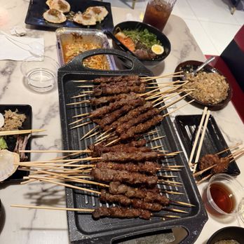GUI BBQ Restaurant & Bar - skewers - Barbeque Near Me - Irvine, California GUI BBQ Restaurant & Bar - skewers - Barbeque Near Me - Irvine, California