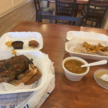 BriskFire BBQ - Beed Short Ribs Platter (1 LB) - Barbeque Near Me - Lilburn, Georgia BriskFire BBQ - Beed Short Ribs Platter (1 LB) - Barbeque Near Me - Lilburn, Georgia