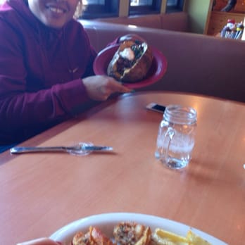 Roadside BBQ - Huge meaty potato - Barbeque Near Me - San Rafael, California