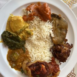 Little bit of everything at lunch buffet