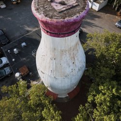 The Milk Bottle Restaurant - Roof