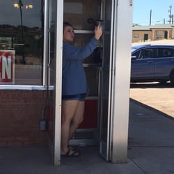 A phone booth!!