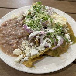 La Perla Market - Chilaquiles verdes