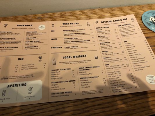 Menu photo 6 Lucky's Dublin, D Menu photo 6 Lucky's Dublin, D