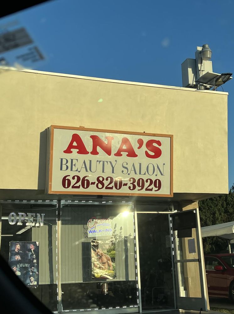 ANA’S BEAUTY SALON 134 N 1st St, La Puente, California Hair Salons