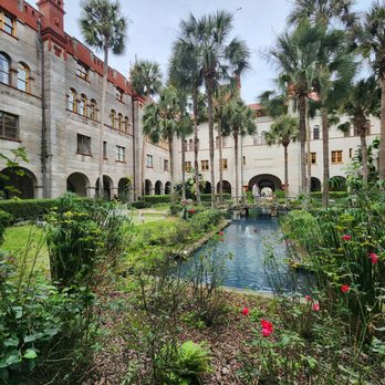 Lightner Museum - The outdoor courtyard - Museums Near Me - Saint Augustine, Florida