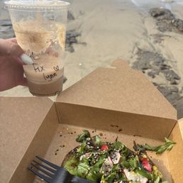 The Fix (coffee drink), avocado toast The Fix (coffee drink), avocado toast