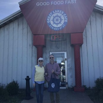 Great Lakes Cafe - Happy, grateful diners en route from Chicago to update NY for a college graduation! - Breakfast & Brunch Near Me - Gary, Indiana