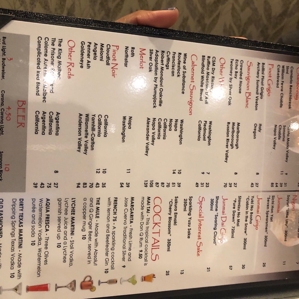 Taisho - Menu - Sushi Bars Near Me - Cypress, Texas Taisho - Menu - Sushi Bars Near Me - Cypress, Texas
