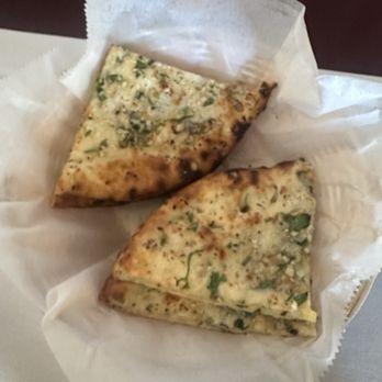 Everest Restaurant - Bullet Naan with garlic added - Indian Near Me - Winchester, Virginia