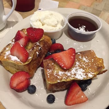 The Echo - Red White & Blue Special - French toast with strawberries, blueberries, whipped cream and syrup - Diners Near Me - Cincinnati, Ohio