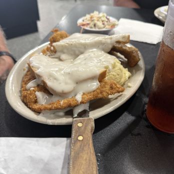 The Apple Basket Cafe - Pork tenderloin dinner - American Near Me - Macon, Missouri
