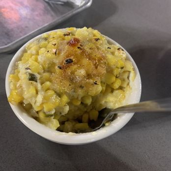Gettin' Basted - Poblano & cream corn - so delish! - Barbeque Near Me - Branson, Missouri