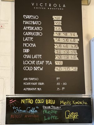 Menu photo 3 Victrola Coffee Roasters Seattle, WA