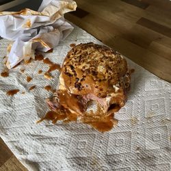 Tessi's Pizza & Roast Beef - Super beef with 3 way and extra sauce