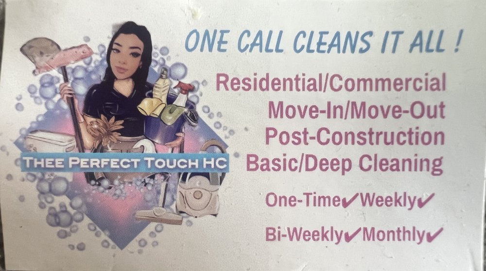 THEE PERFECT TOUCH HC Daytona Beach, Florida Home Cleaning Phone Number Yelp