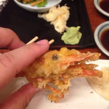 Geta - Tempura ama ebi head yum - Japanese Near Me - Oakland, California