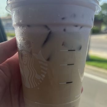 Starbucks - Grande Iced Chai Latte with added Lavender cold foam - Coffee & Tea Near Me - Collierville, Tennessee