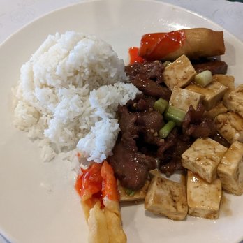 Chef Choy - Beef with bean curd lunch special - Chinese Near Me - Pleasant Hill, California