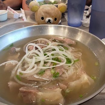 Pho So 1 - #17. They have new bowls! Their broth is delicious! #mortimerthebear #rilakkuma #pho #phoso1 #deliciousness - Vietnamese Near Me - Van Nuys, California