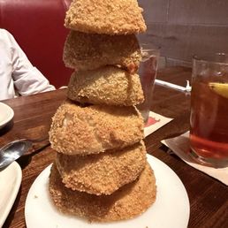 Onion ring stack, delish Onion ring stack, delish
