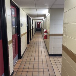 Travel Centers of America - Hallway to the showers