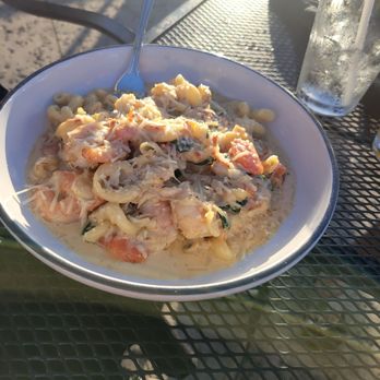 Mile Marker 158 Dockside - Seafood pasta - American Near Me - Orange Beach, Alabama Mile Marker 158 Dockside - Seafood pasta - American Near Me - Orange Beach, Alabama