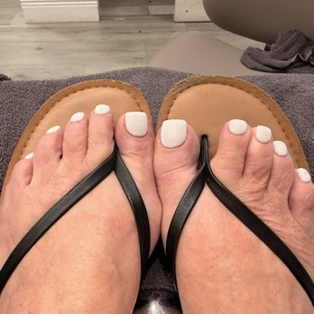 H2K Nails Spa - Acrylics on my toenails and then a pedicure - Nail Salons Near Me - Metairie, Louisiana