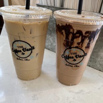 The Coffee Vault - Iced Snickerdoodle & Iced Mocha - Coffee & Tea Near Me - Galena, Ohio