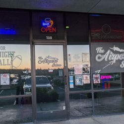 The Airport Saloon - Window front