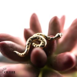 Outlier Body Piercing and Fine Jewelry - Solid 14k Gold Snake