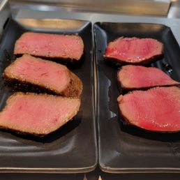 Replacements! Medium & medium-rare ultra thick gyutan